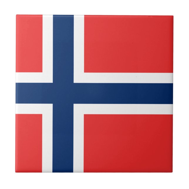 Bandeira da Noruega (Frente)