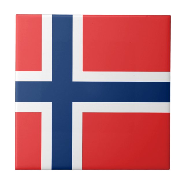 Bandeira da Noruega (Frente)