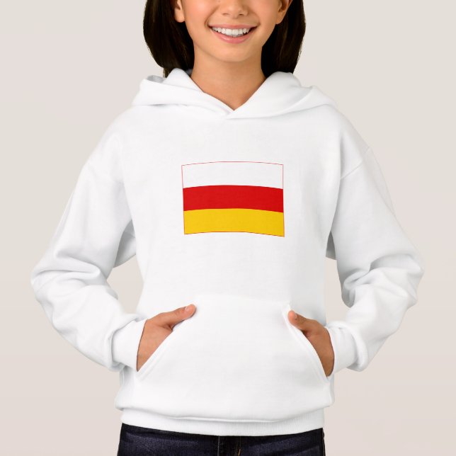 Bandeira da Ossétia do Sul (Frente)