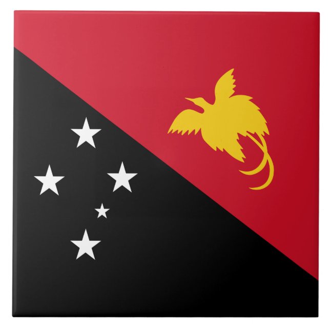 Bandeira da Papua-Nova Guiné (Frente)