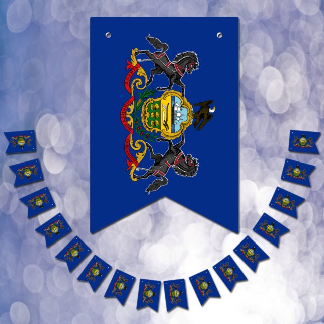 Bandeira da Pensilvânia, Banners de bunda/Casament (Criador carregado)