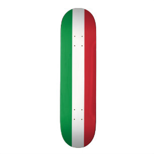 Bandeira da plataforma do skate de Italia