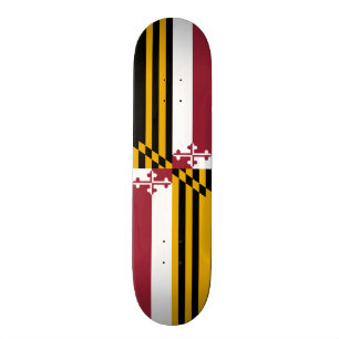 Bandeira da plataforma do skate de Maryland