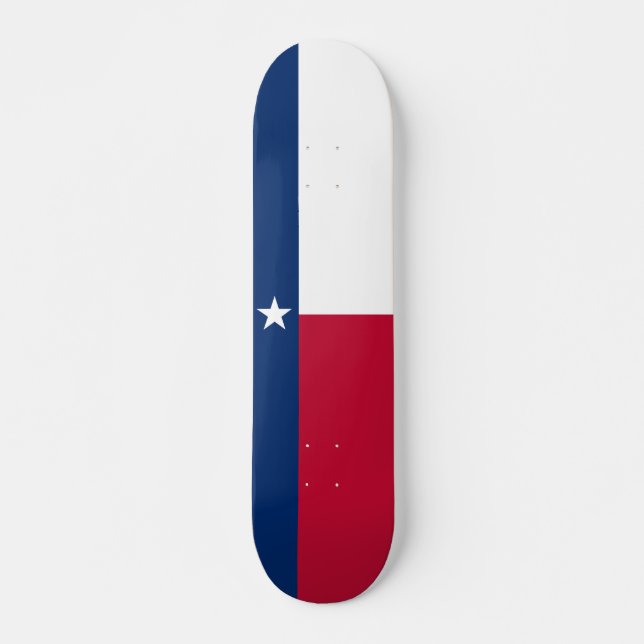 Bandeira da plataforma do skate de Texas (Frente)
