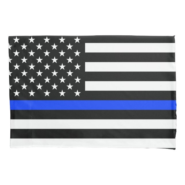 Bandeira da Polícia Thin Blue Line (Frente)