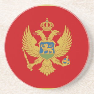 Bandeira da Porta copos do Montenegro