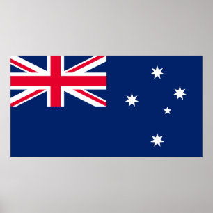 Bandeira da Poster da Austrália