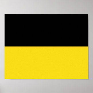 Bandeira da Poster de Baden-Württemberg