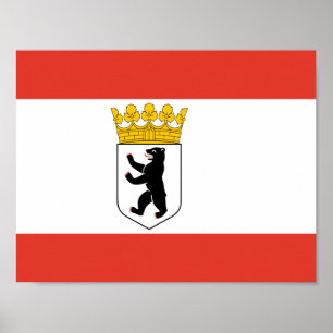 Bandeira da Poster de Berlim