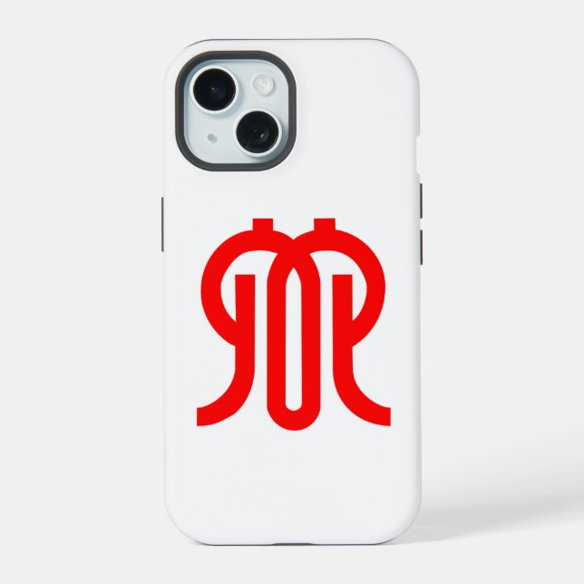 Bandeira da Prefeitura de Kanagawa, Japão (Verso)