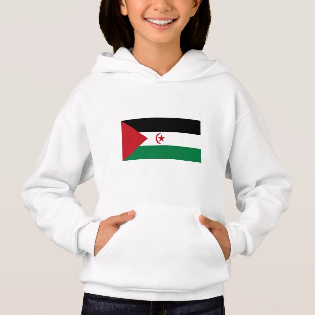 Bandeira da República Árabe Saharaui Democrática (Frente)