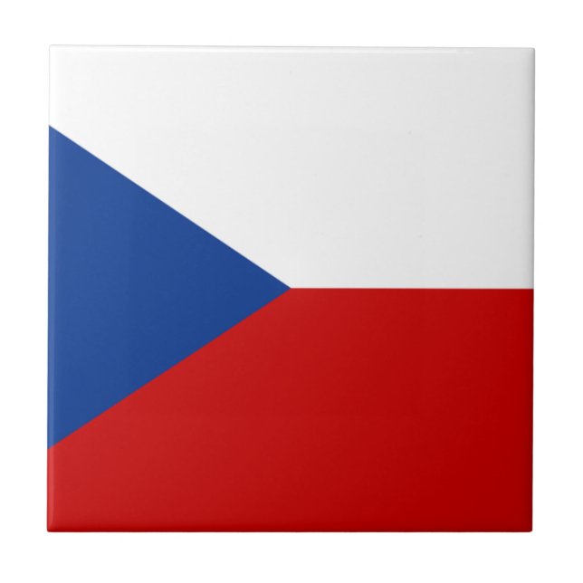 Bandeira da República Checa (Frente)