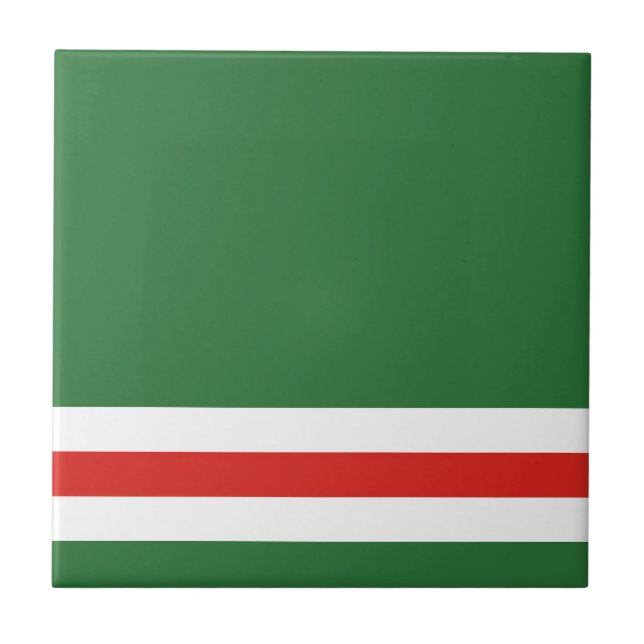Bandeira da República Chechena de Ichkeria (Frente)