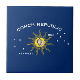 Bandeira da República Conch Key West Flórida
