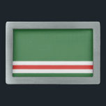 Bandeira da República da Chechênia<br><div class="desc">Bandeira Patriótica da República Chechena de Ichkeria.</div>