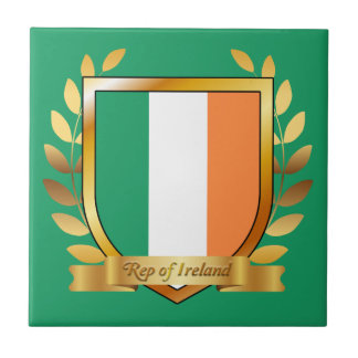 Bandeira da República da Irlanda Escudo