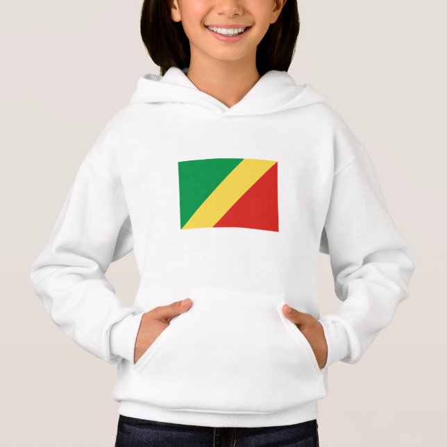 Bandeira da República do Congo (Frente)