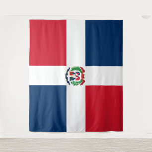 Bandeira da República Dominicana Tapeçaria