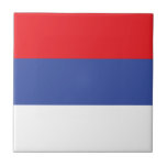 Bandeira da República Sérvia<br><div class="desc">Bandeira patriótica da República Sérvia</div>