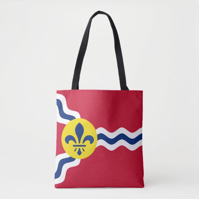 Bandeira da Rua Louis, Missouri Tote Bag (Frente)
