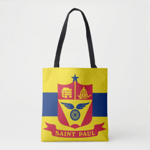 Bandeira da Rua Paul, Minnesota Tote Bag