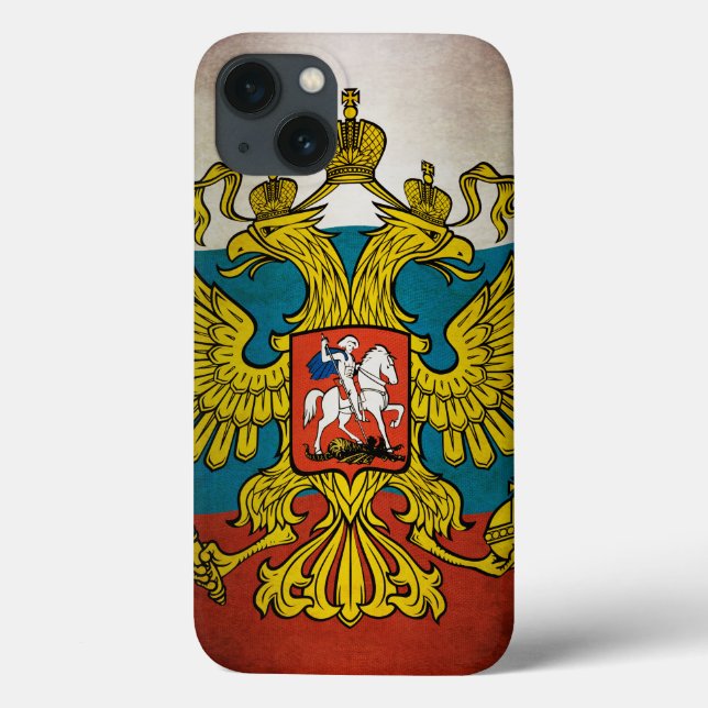 Bandeira da Rússia acenando (Verso)