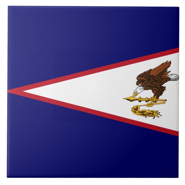 Bandeira da Samoa Americana (Frente)