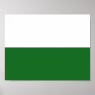 Bandeira da Saxónia Poster