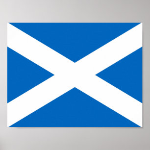 Bandeira da Scotland Poster