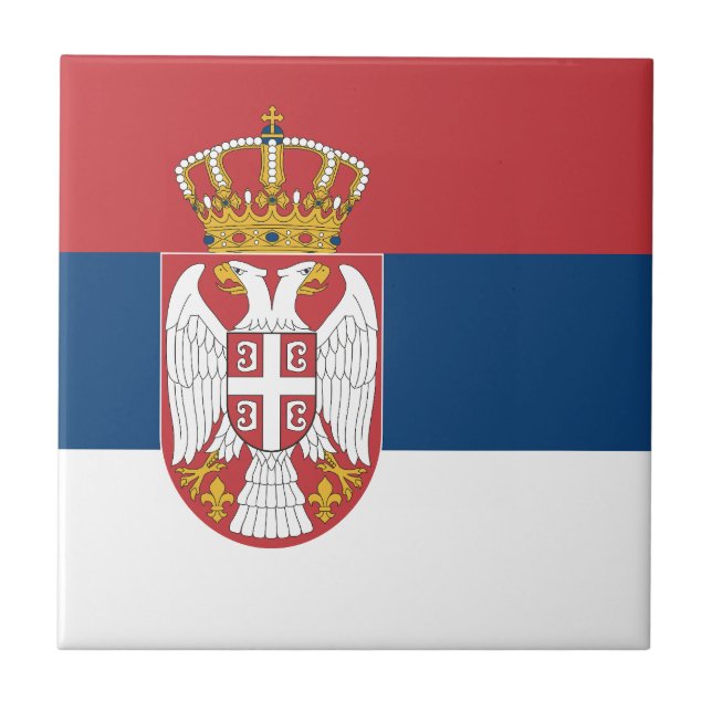 Bandeira da Sérvia (Frente)