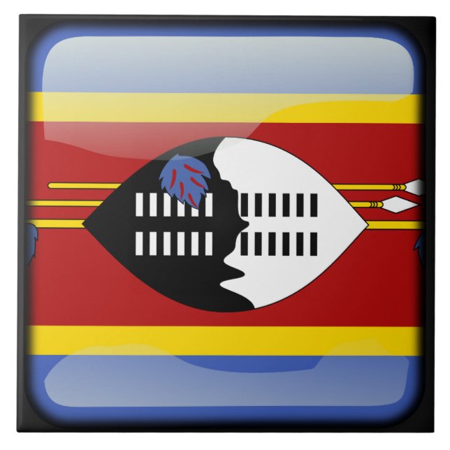 Bandeira da Suazilândia (Frente)