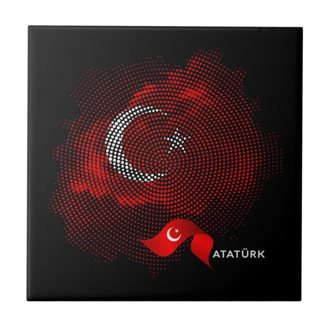 Bandeira da Turquia (Frente)