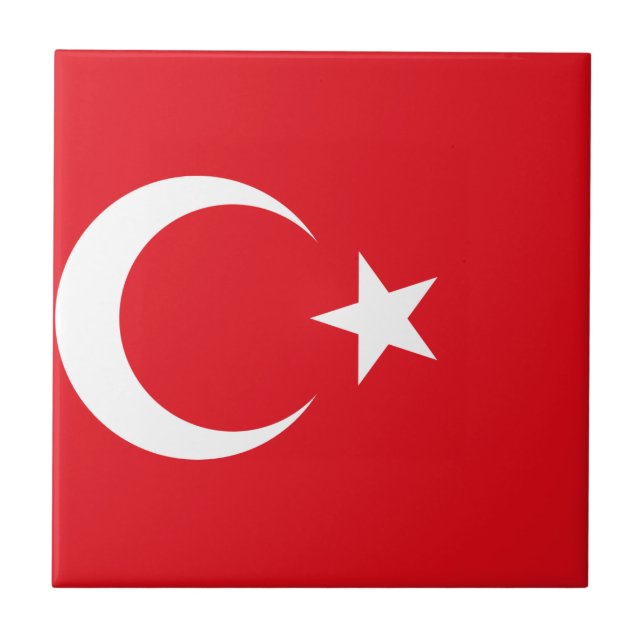 Bandeira da Turquia (Frente)