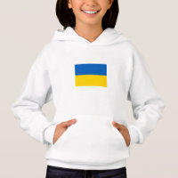 Bandeira da Ucrânia Patriótica Hoodie