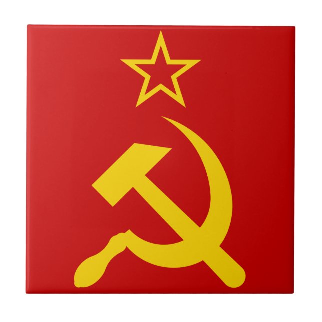 Bandeira da URSS - Bandeira da União Soviética (Frente)