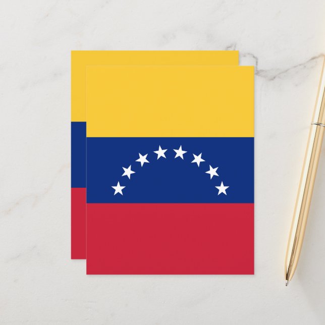 Bandeira da Venezuela (Frente/Verso In Situ)