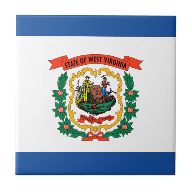 bandeira da Virgínia Ocidental (Frente)