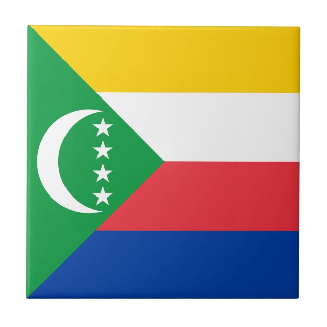 Bandeira das Comores (Frente)