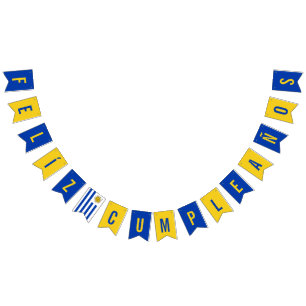 Bandeira das Decorações da Festa de aniversário