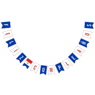 Bandeira das Decorações da Festa de aniversário