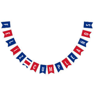 Bandeira das Decorações da Festa de aniversário na