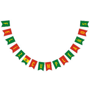 Bandeira das Decorações de Festa de aniversário