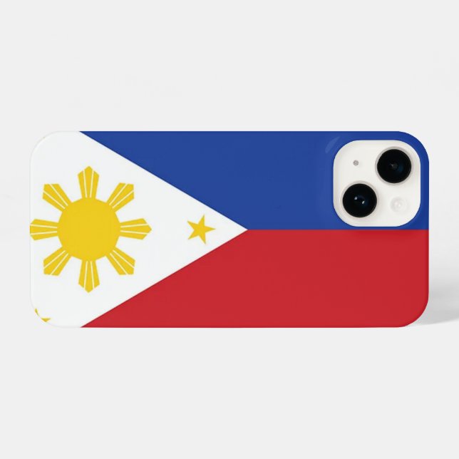 Bandeira das Filipinas (Verso Horizontal)