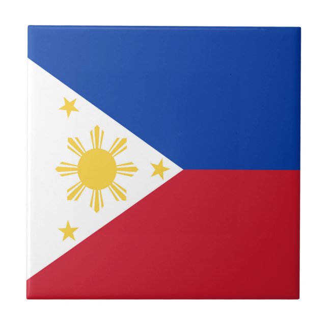 Bandeira das Filipinas (Frente)