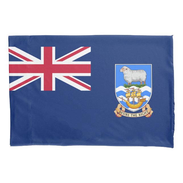 Bandeira das Ilhas Falkland (Território Britânico) (Frente-Esquerda)