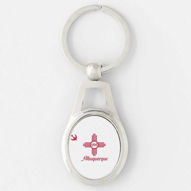Bandeira de Albuquerque, Chaveiro do Novo México (Frente)