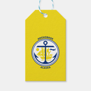 Bandeira de Anchorage, Etiquetas de Presente no Al