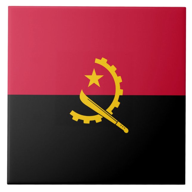 Bandeira de Angola (Frente)