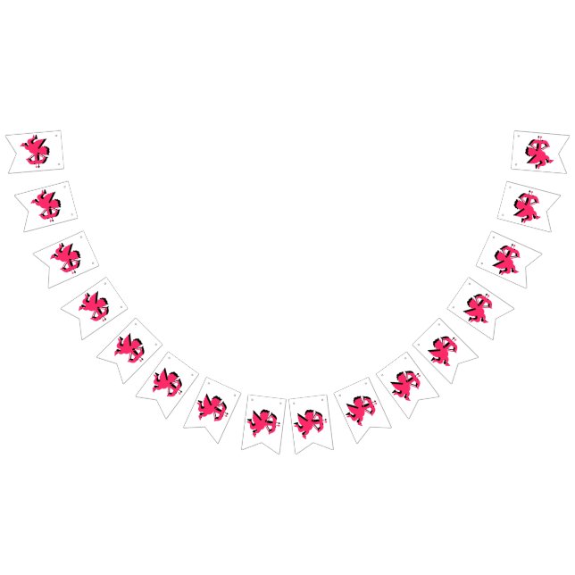 Bandeira de Aniversário do Cupido Duplo Dia dos Na (Todos)