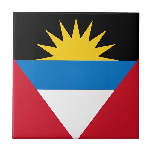 Bandeira de Antígua e Barbuda Patriótica (Frente)
